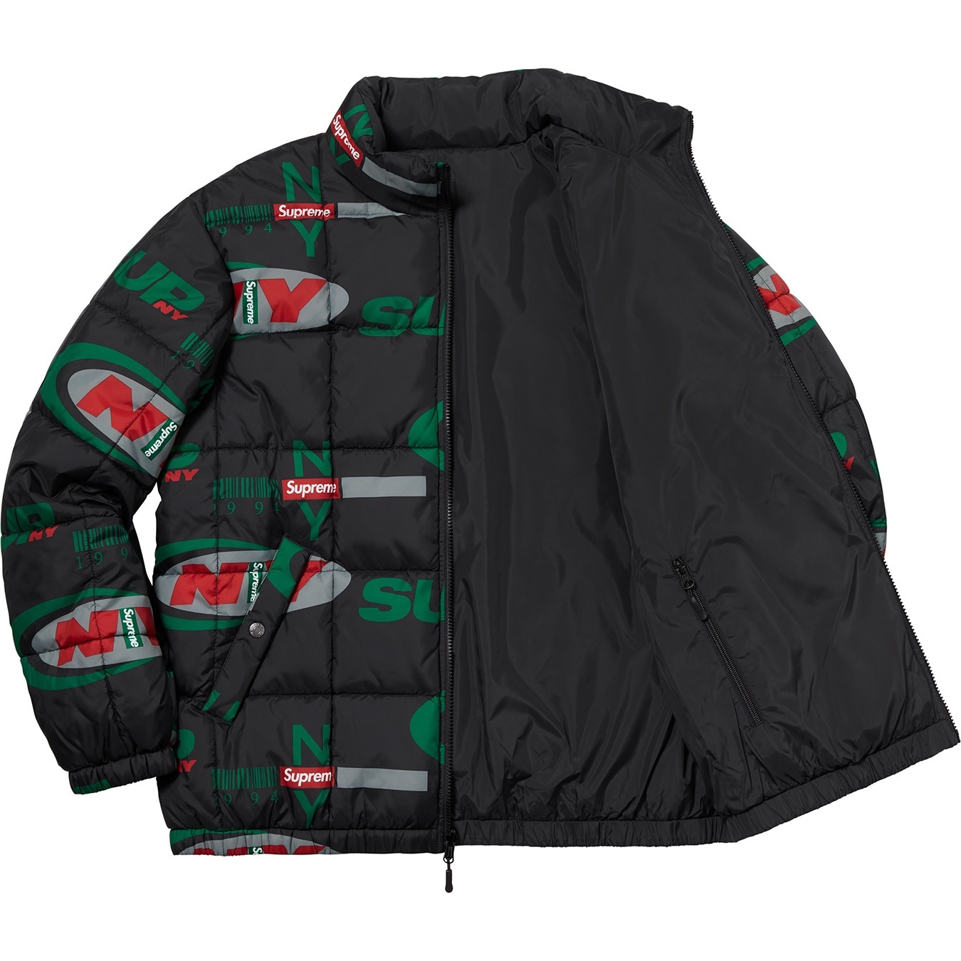 Supreme NY Reversible Puffy Jacket view 8